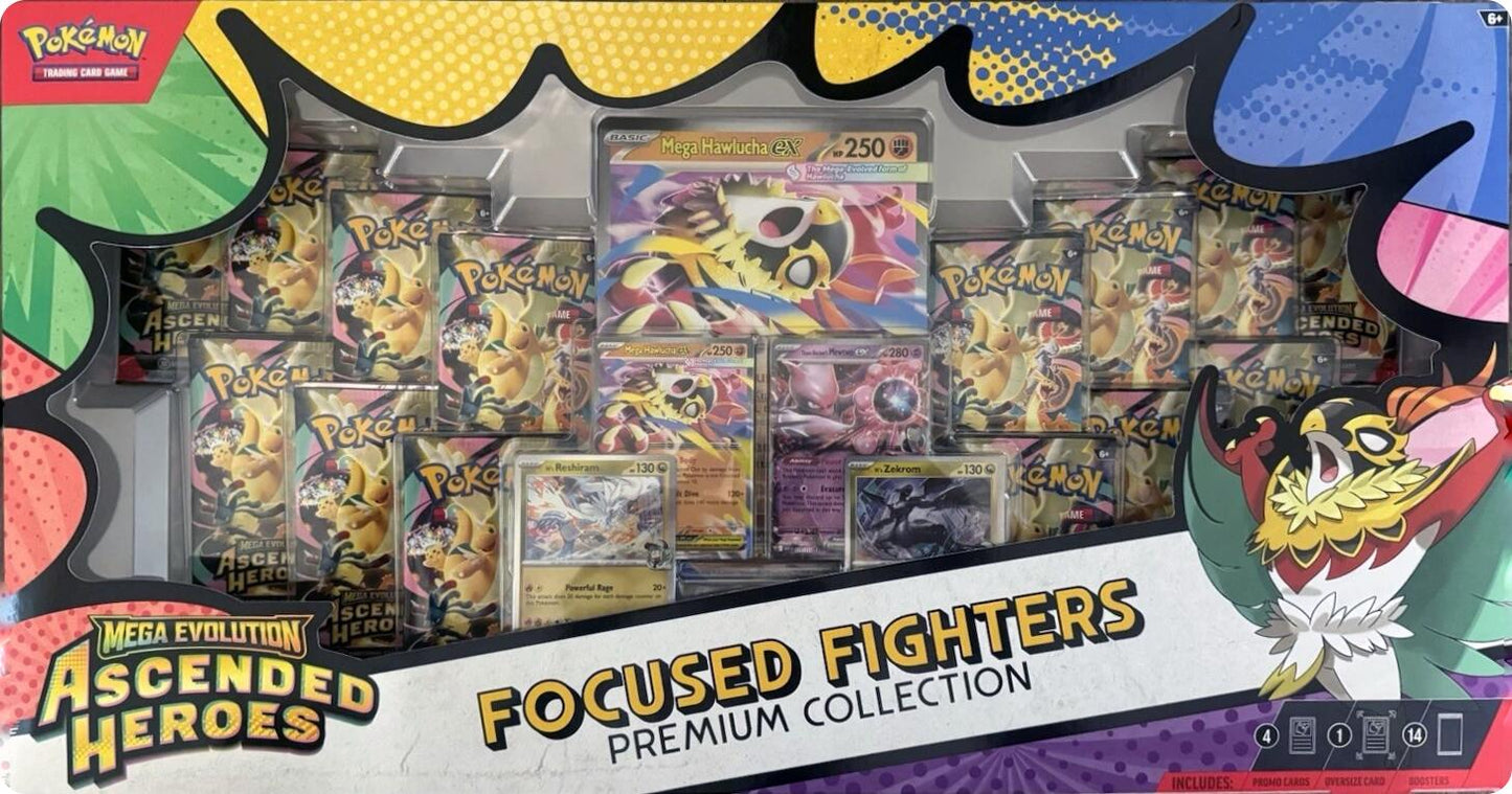 Ascended Heroes Focused Fighters Premium Collection (Sam's Club)