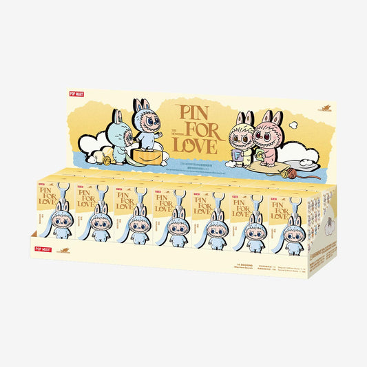 THE MONSTERS Pin for Love Series-Vinyl Plush Pendant Blind Box (AM)