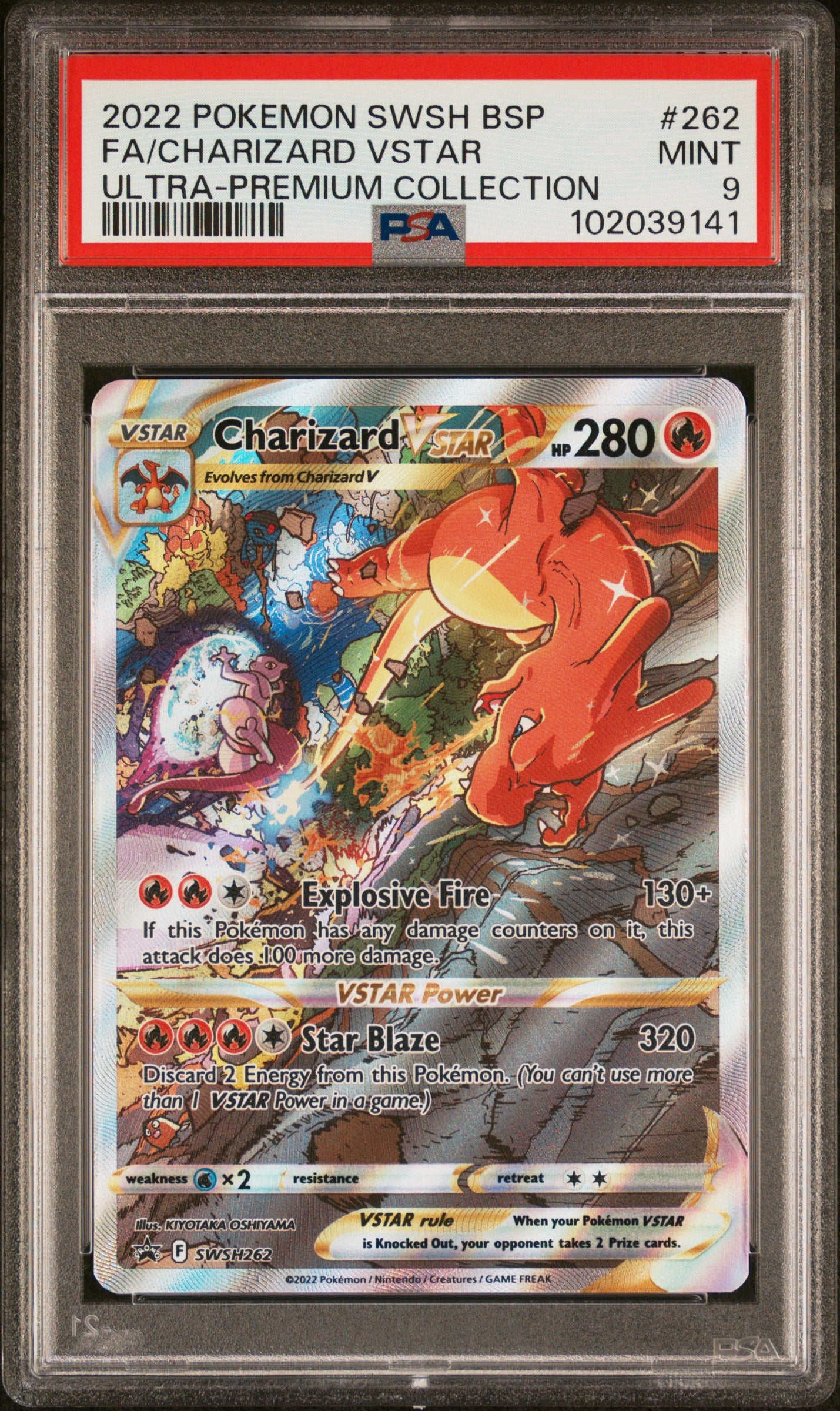PSA 9 - Ultra-Premium Collection - Charizard VSTAR #262
