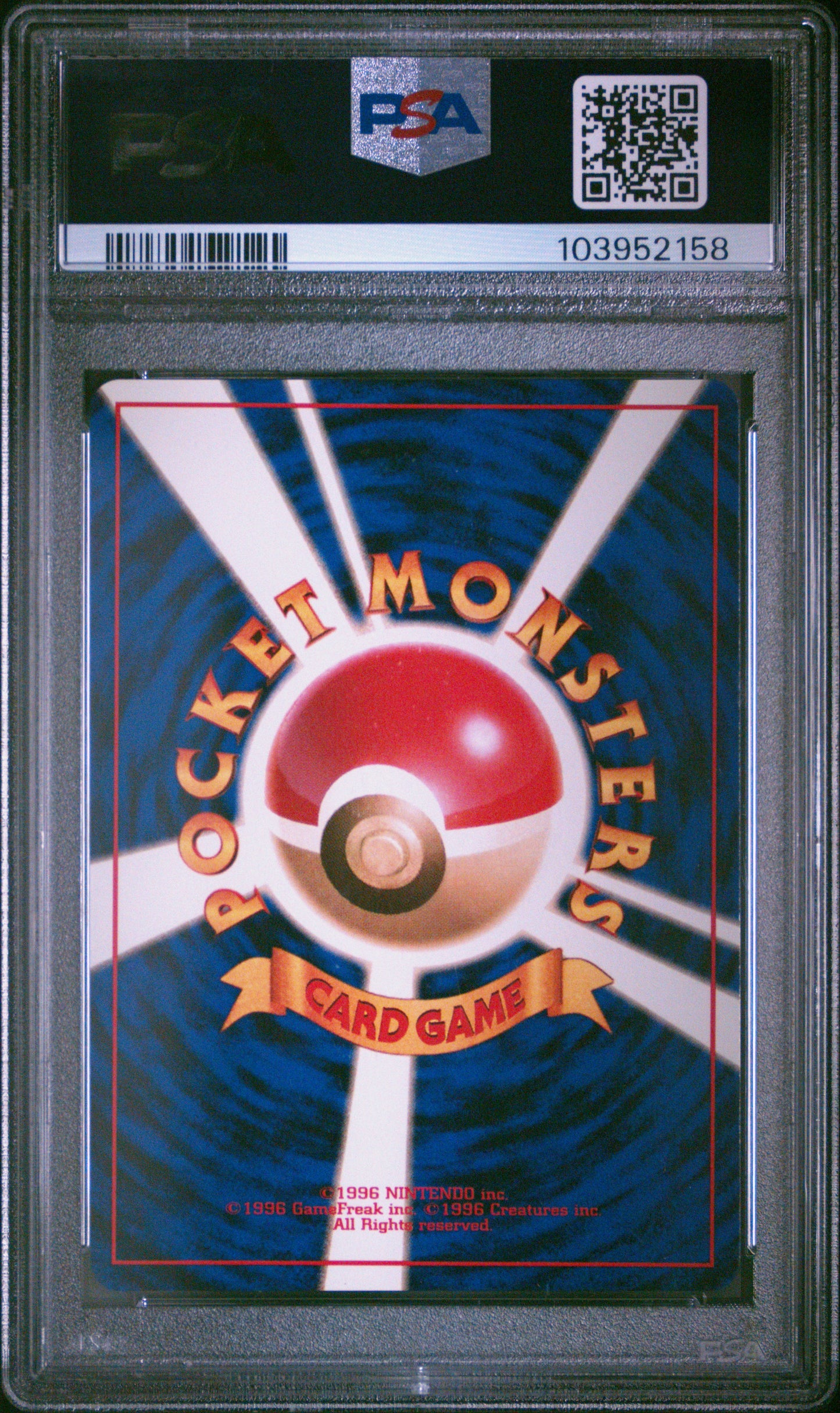 PSA 9 - JAPANESE GYM 2 - ROCKET'S MEWTWO #150