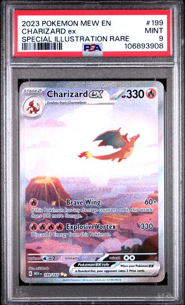 PSA 9 - Special Illustration Rare - Charizard ex #199
