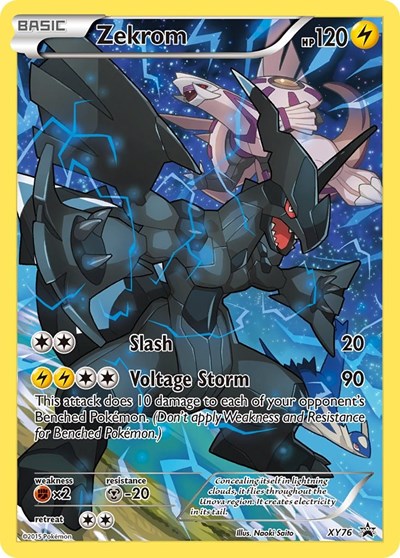 Zekrom (Promo) (Full Art) XY Promos (XY76) (Promo)