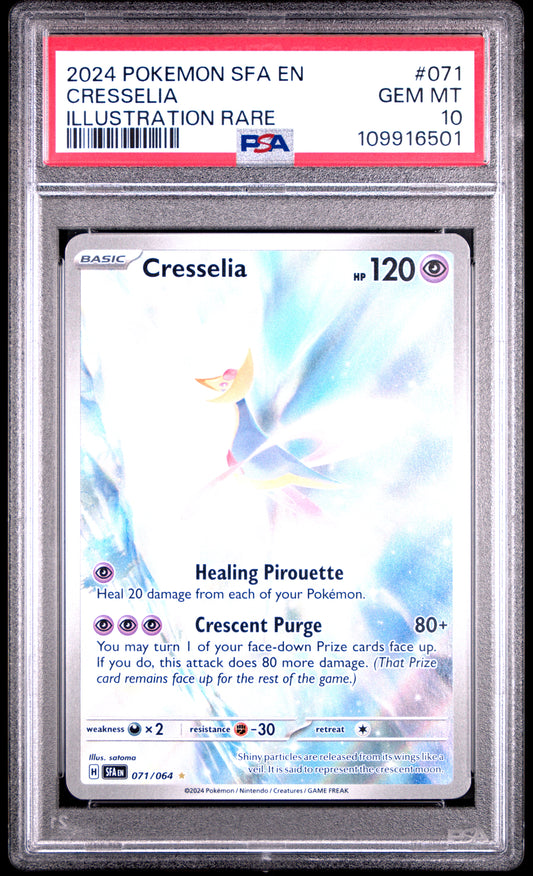 PSA 10 - Illustration Rare - Cresselia #071