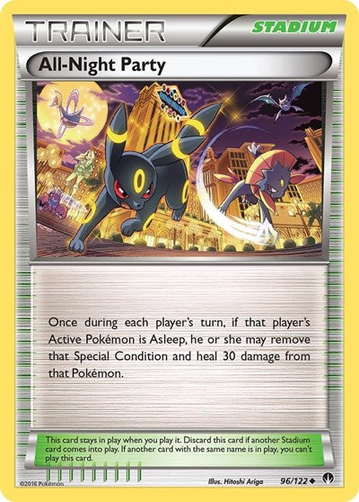 All-Night Party XY - BREAKpoint (96/122) (Uncommon)