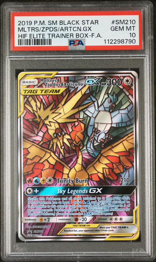 PSA 10 - HIF ETB - MLTRS/ZPDS/ARTCN. GX #SM210