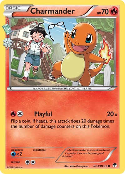 Charmander Generations: Radiant Collection (RC3/RC32) (Common)