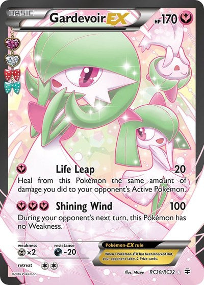 Gardevoir EX (Full Art) Generations: Radiant Collection (RC30/RC32) (Ultra Rare)
