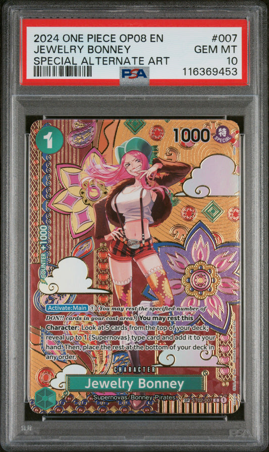 PSA 10 - SP Alt Art - Jewelry Bonney #007