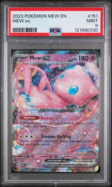 PSA 9 - Scarlet & Violet 151 - Mew Ex #151