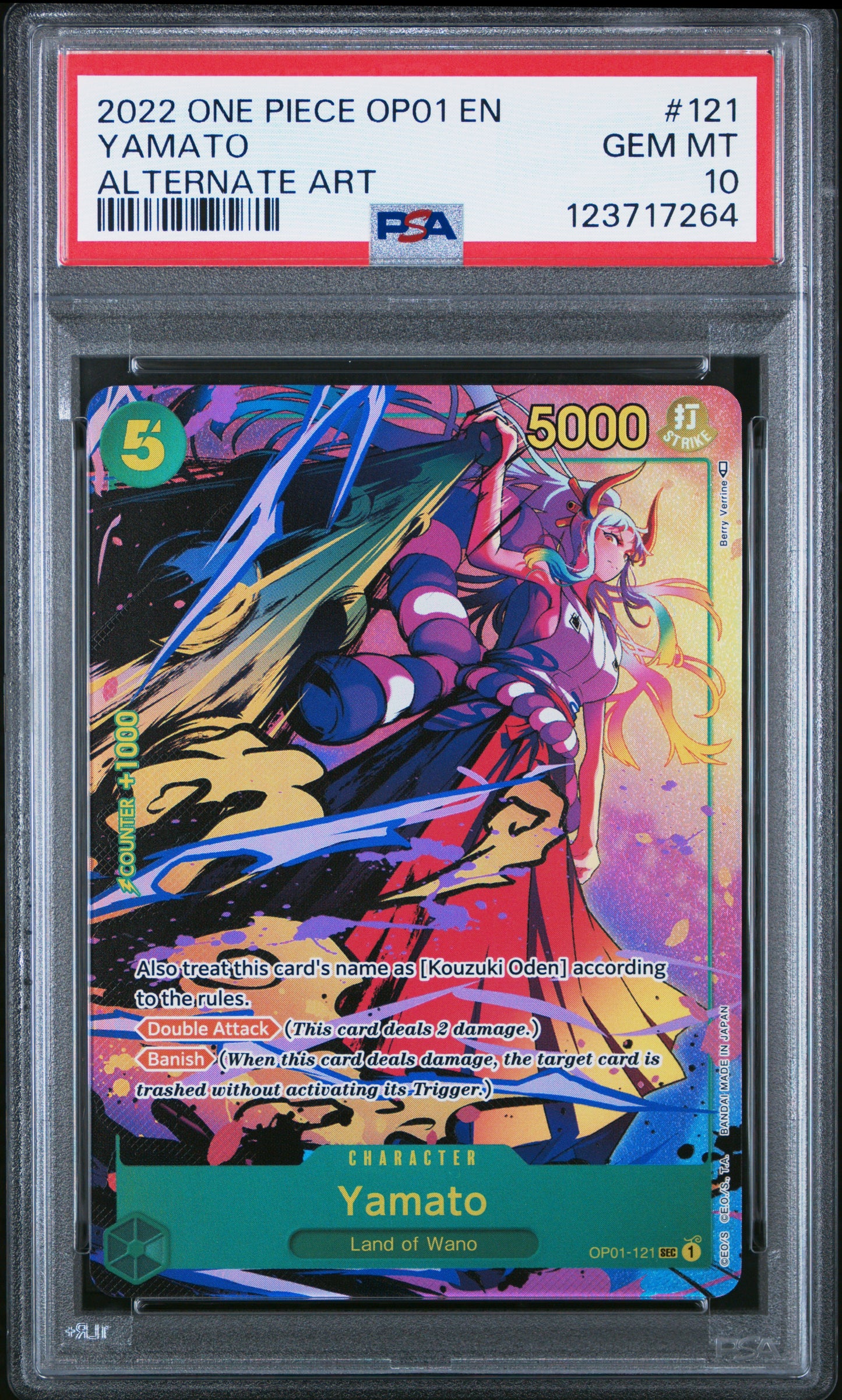 PSA 10 - Romance at Dawn - Yamato #121