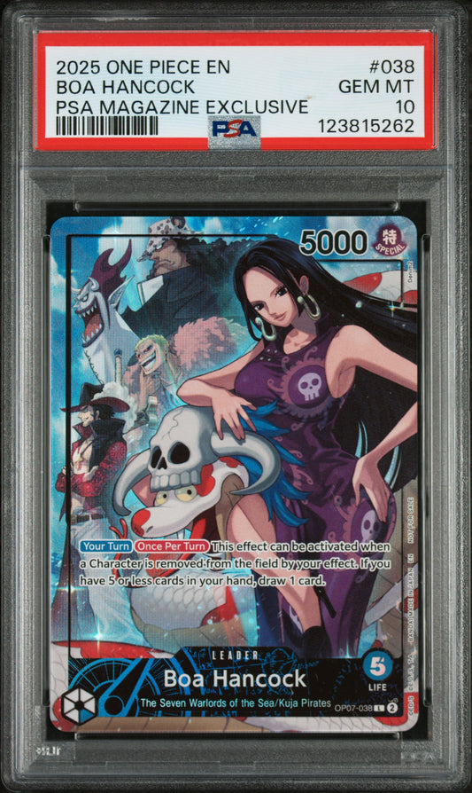 PSA 10 - PSA Magazine Exclusive - Boa Hancock #038