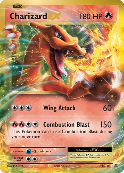 Charizard EX XY - Evolutions (12/108) (Ultra Rare)