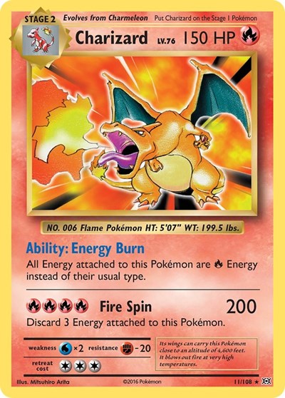 Charizard XY - Evolutions (11/108) (Holo Rare)