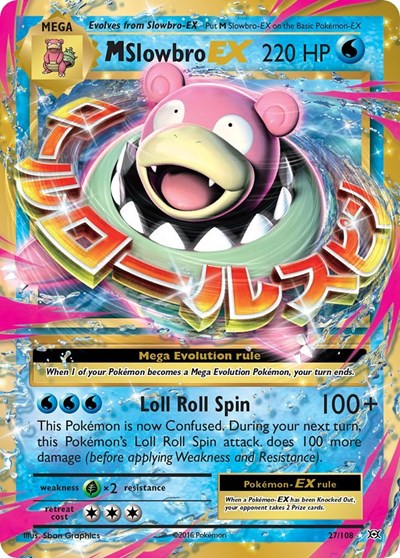 M Slowbro EX XY - Evolutions (27/108) (Ultra Rare)