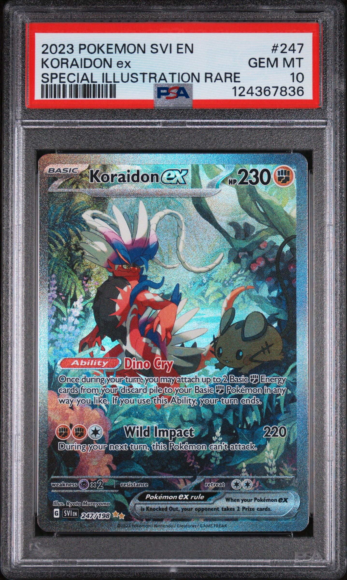 PSA 10 - Special Illustration Rare - Koraidon #247