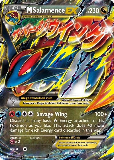 M Salamence EX XY Promos (XY171) (Promo)