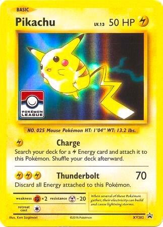 Pikachu (Pokemon League) League & Championship Cards (XY202) (Promo)