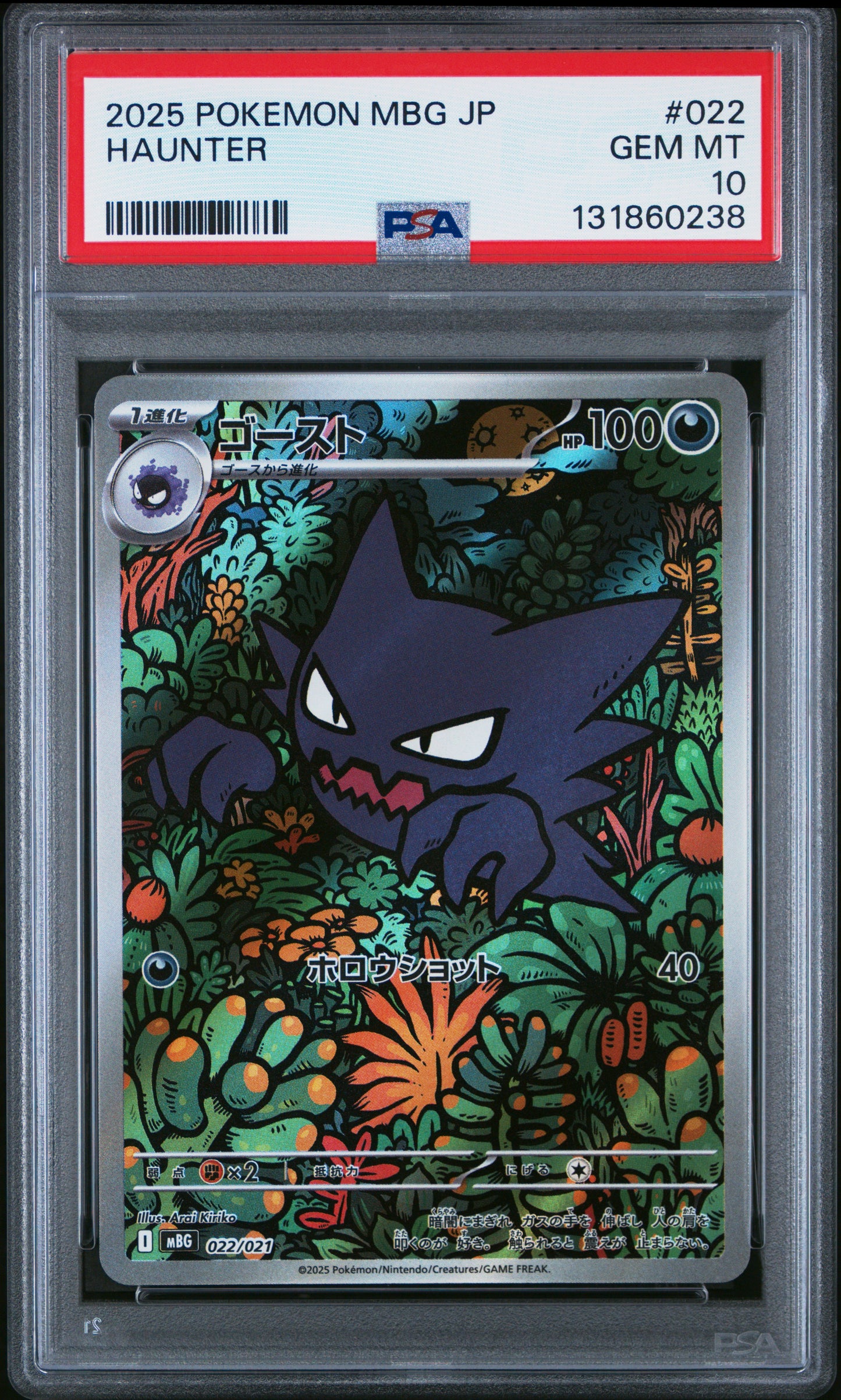 PSA 10 - MBG JP - HAUNTER #022