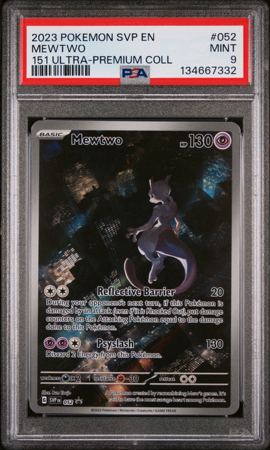 PSA 9 - 151 UPC - MEWTWO
