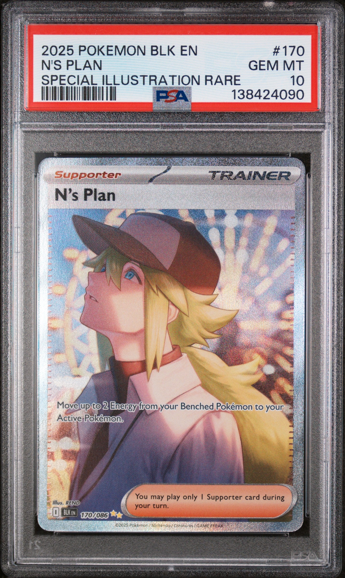 PSA 10 - Special Illustration Rare - N's Plan #170