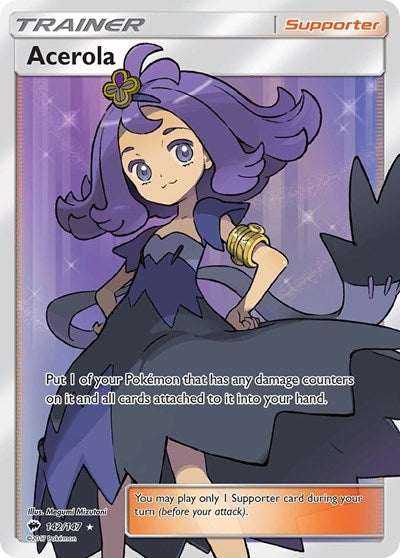 Acerola (Full Art) SM - Burning Shadows (142/147) (Ultra Rare)