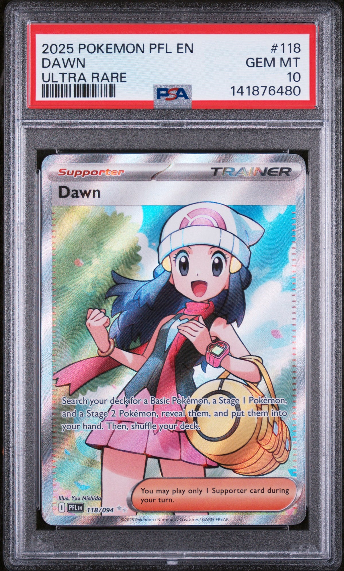 PSA 10 - Ultra Rare - Dawn #118