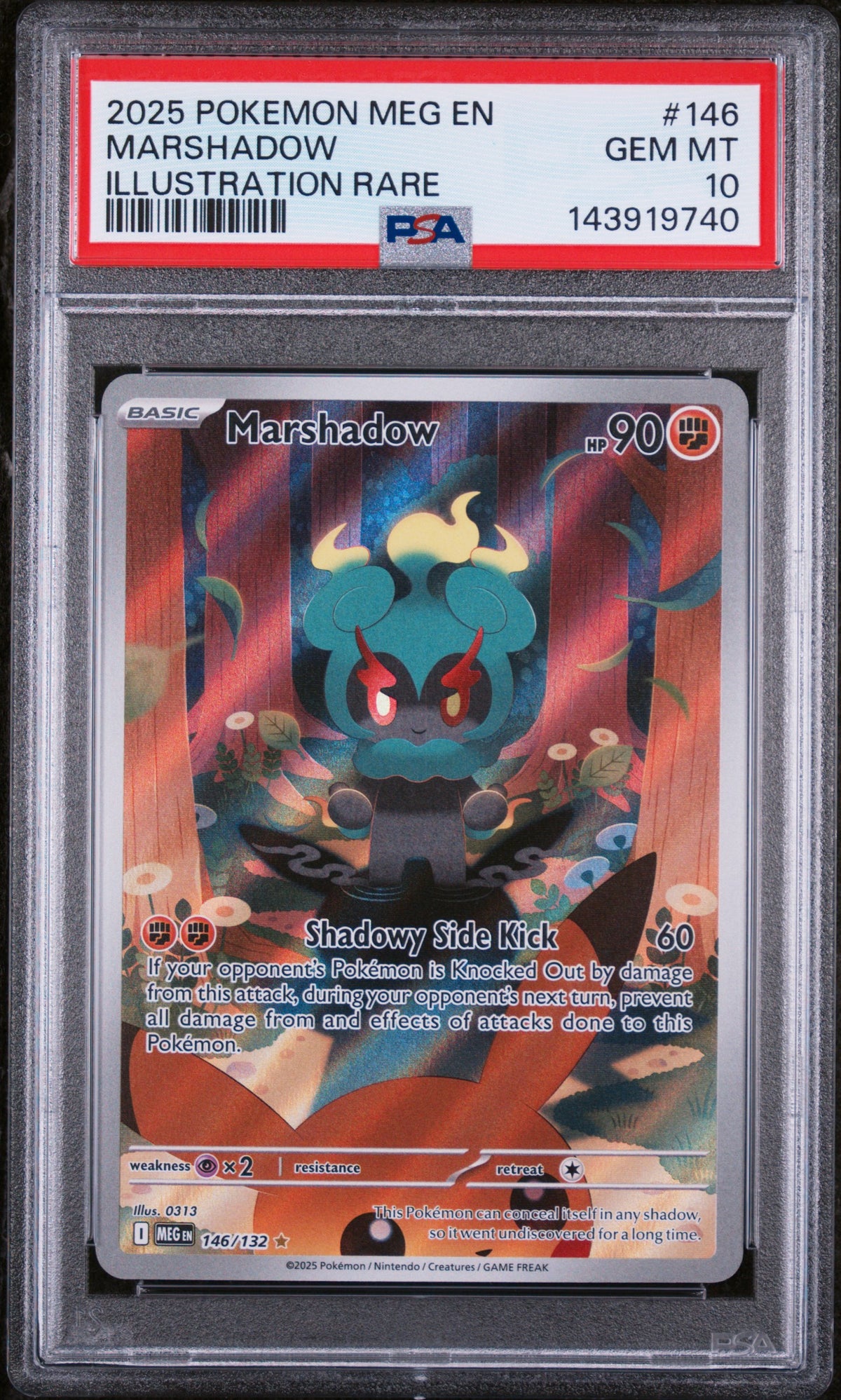 PSA 10 - Illustration Rare - Marshadow #146