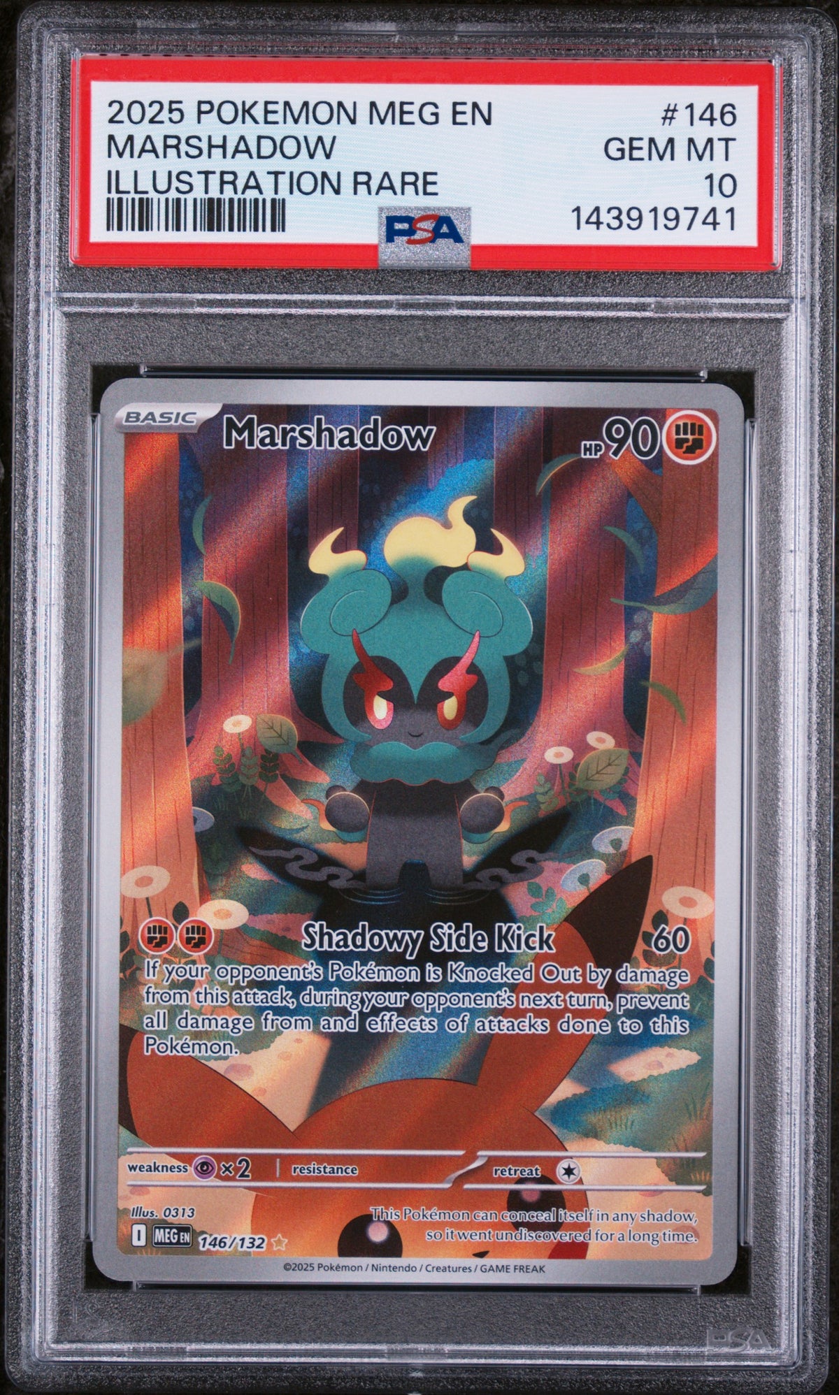 PSA 10 - Illustration Rare - Marshadow #146