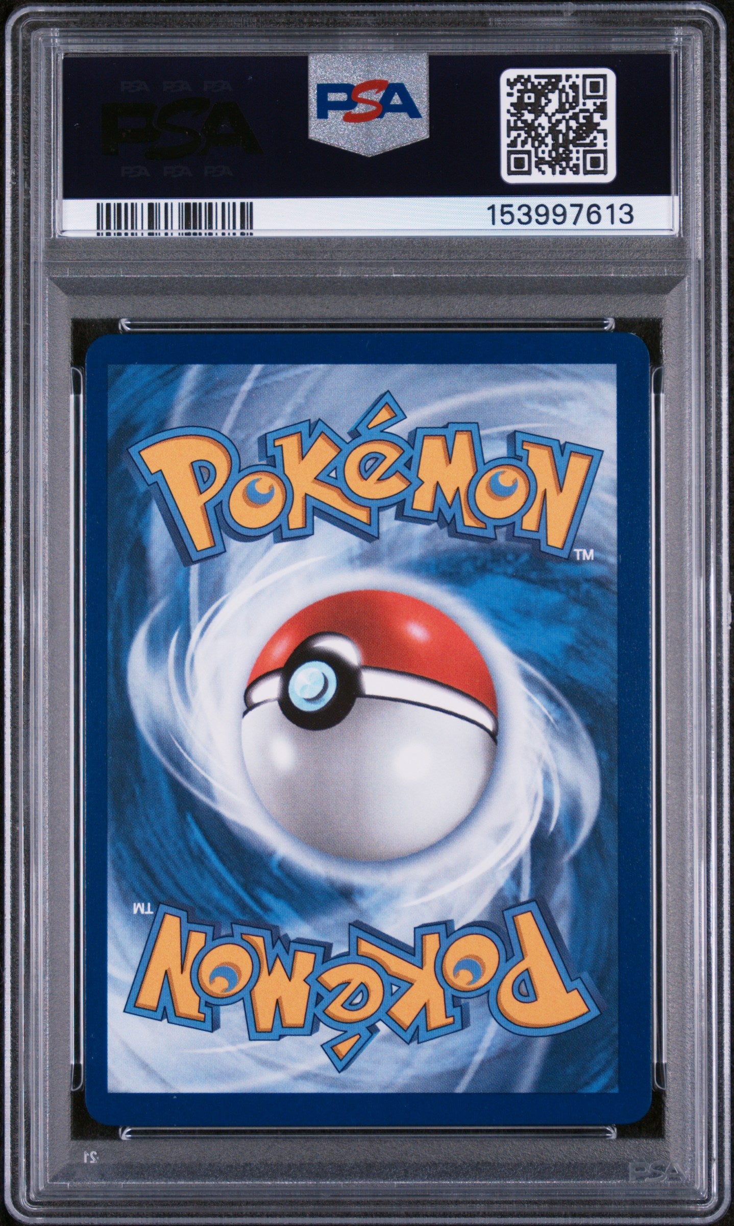 PSA 9 - Master Ball Reverse Holo - Slowpoke #018
