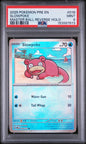 PSA 9 - Master Ball Reverse Holo - Slowpoke #018