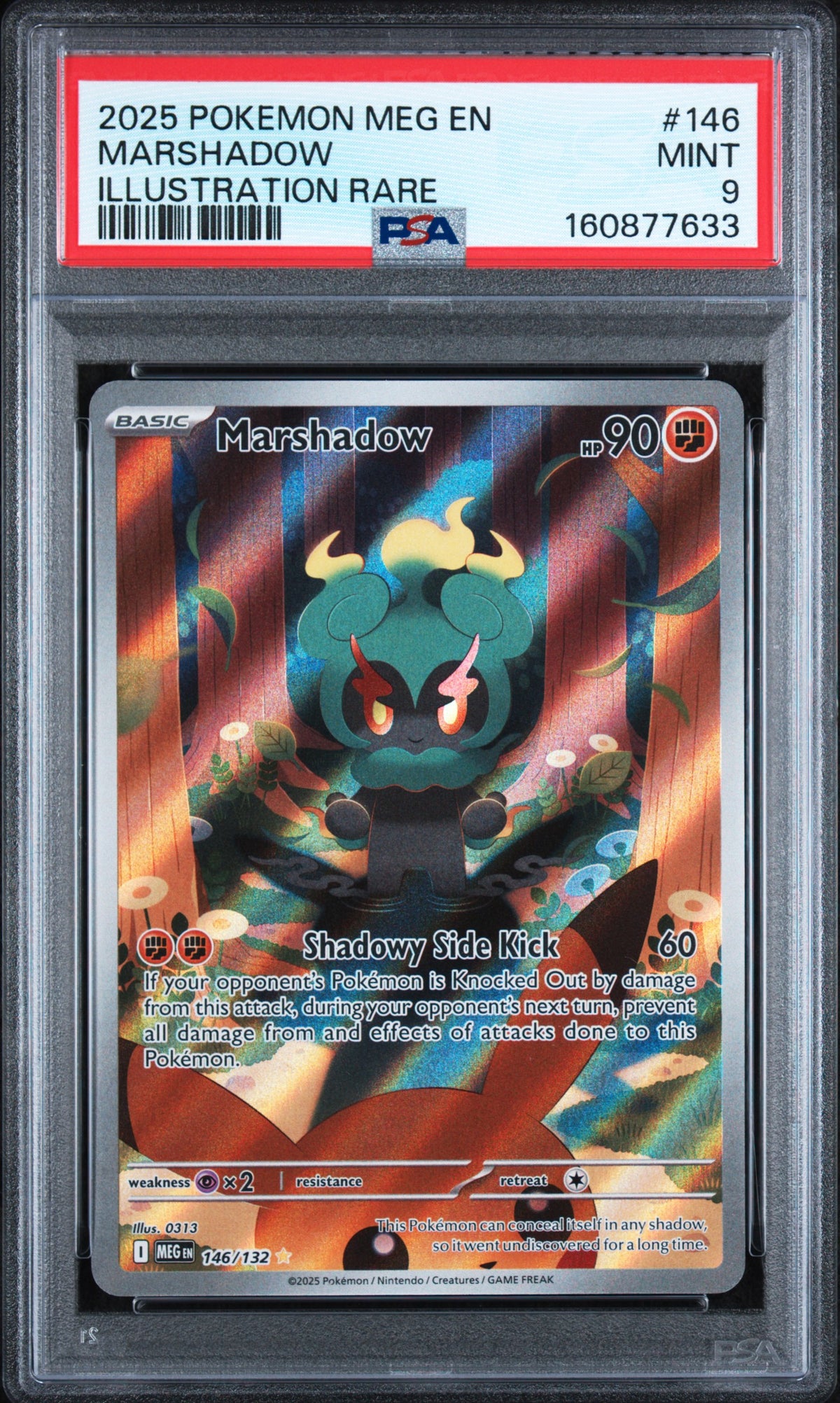 PSA 9 - Illustration Rare - Marshadow #146