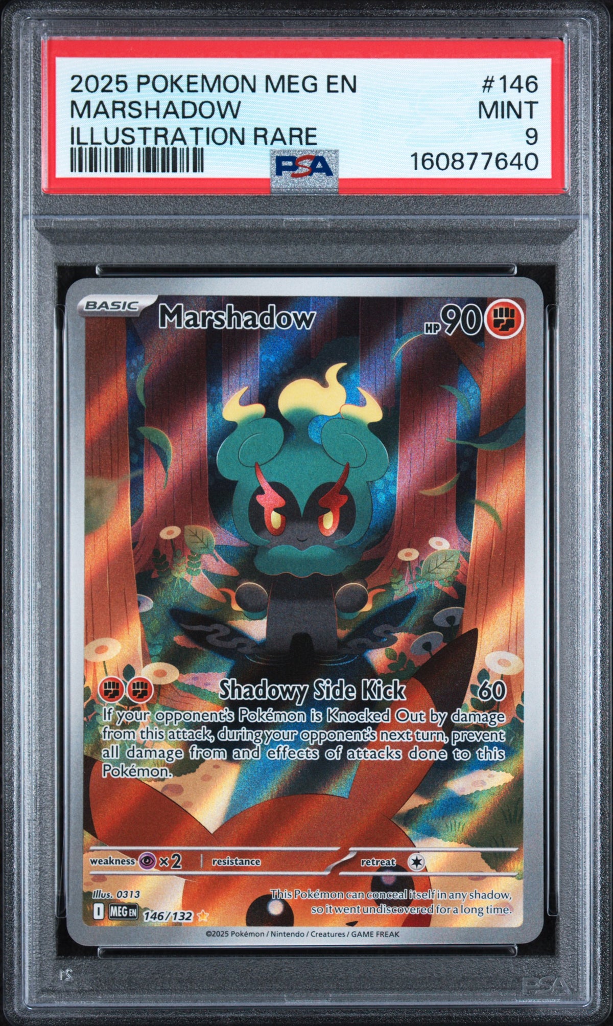 PSA 9 - Illustration Rare - Marshadow #146