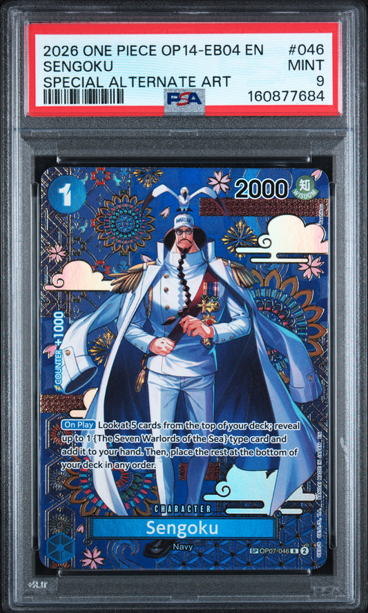 PSA 9 - Special Alternate Art - Sengoku #046