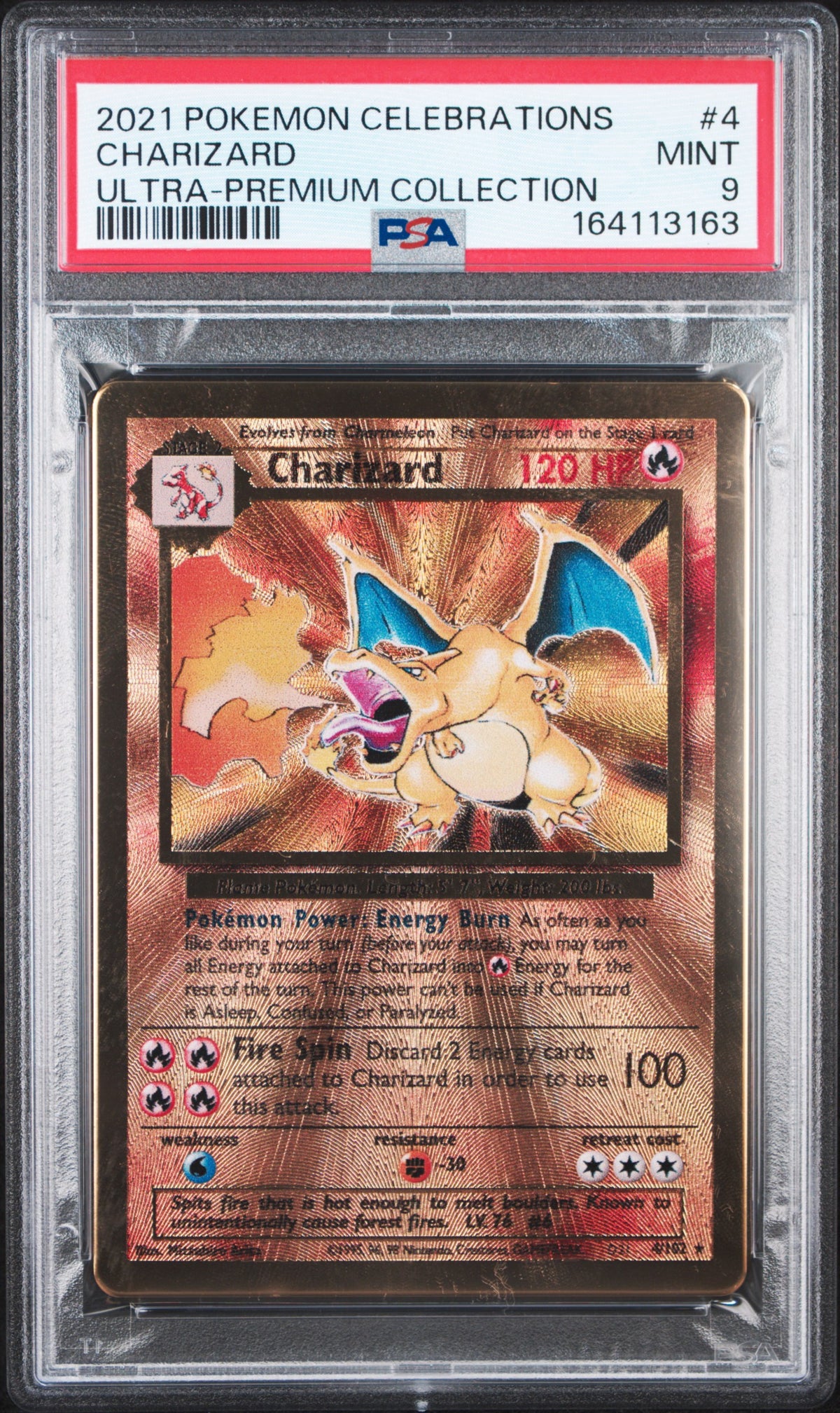 PSA 9 - Ultra - Premium Collection - Charizard #4