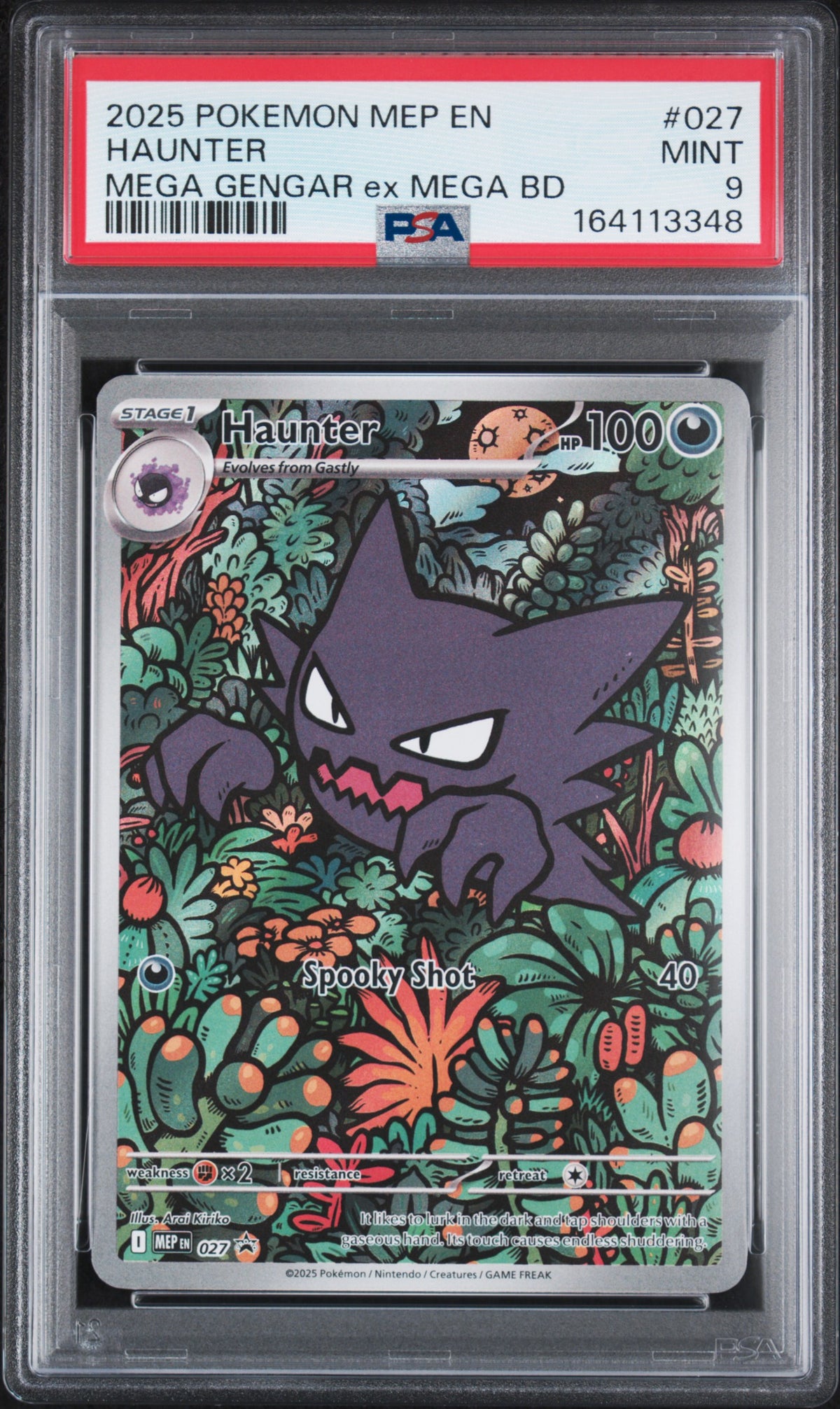 PSA 9 - Mega Gengar ex Mega BD - Haunter #027