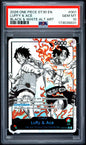 PSA 10 - Black & White Alt Art - Luffy & Ace #001