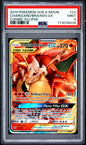 PSA 9 - Cosmic Eclipse - Charizard/Braixen GX #22