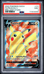 PSA 9 - Brilliant Stars - Pikachu V #157