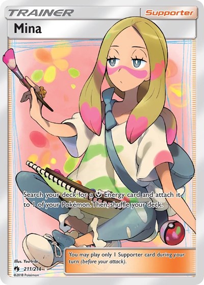 Mina (Full Art) SM - Lost Thunder (211/214) (Ultra Rare)