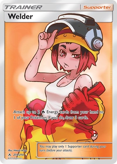 Welder (Full Art) SM - Unbroken Bonds (214/214) (Ultra Rare)