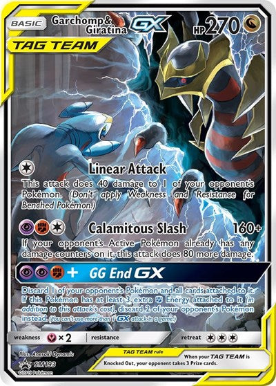 Garchomp & Giratina GX SM Promos (SM193) (Promo)