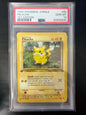 PSA 10 - 1999 1st Ed. Jungle - Pikachu #60