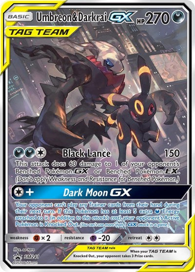 Umbreon & Darkrai GX SM Promos (SM241) (Promo)