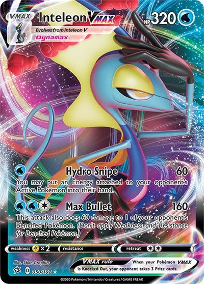 Inteleon VMAX SWSH02: Rebel Clash (050/192) (Ultra Rare)