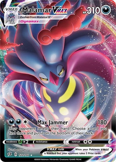 Malamar VMAX SWSH02: Rebel Clash (122/192) (Ultra Rare)