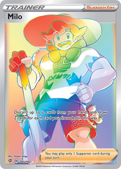 Milo (Secret) SWSH02: Rebel Clash (201/192) (Secret Rare)