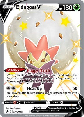 Eldegoss V SWSH: Sword & Shield Promo Cards (SWSH084) (Promo)