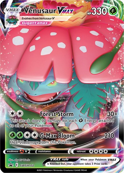 Venusaur VMAX SWSH: Sword & Shield Promo Cards (SWSH102) (Promo)