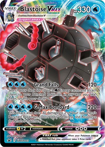 Blastoise VMAX SWSH: Sword & Shield Promo Cards (SWSH103) (Promo)