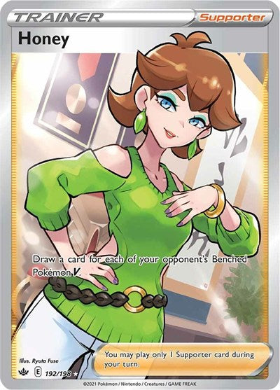 Honey (Full Art) SWSH06: Chilling Reign (192/198) (Ultra Rare)